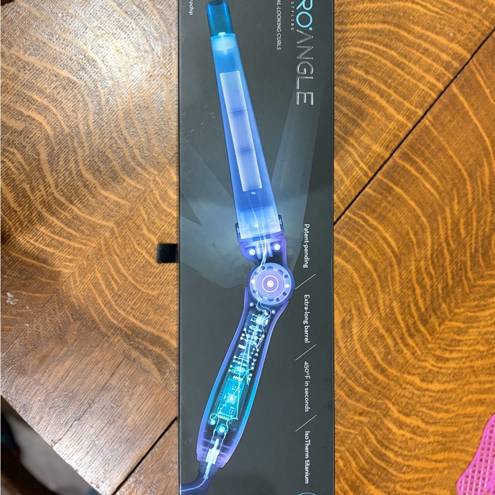 Blue Hair Styling Tool